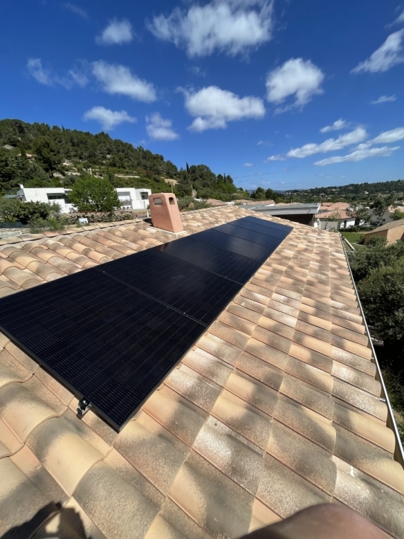 Installation d'une production photovoltaïque 3kWc à Clermont-l'Hérault (34800), Saint-André-de-Sangonis, SARL Michel MEILLAN