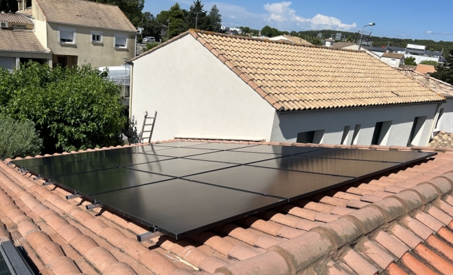 Installation d'un 6kWc avec onduleurs FRONIUS GEN24 (16 Modules - 375w ) - JACOU